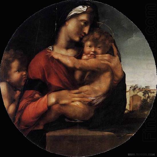 BERRUGUETE, Alonso Madonna and Child with the Young St John china oil painting image